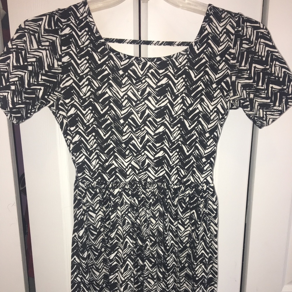 Open Back Skater Dress